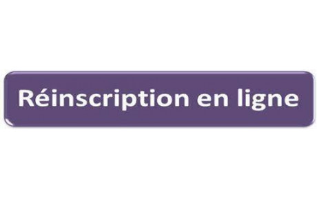 Reinscriptions saison 2021-2022