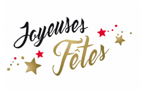 Bonnes fêtes de fin d'année !